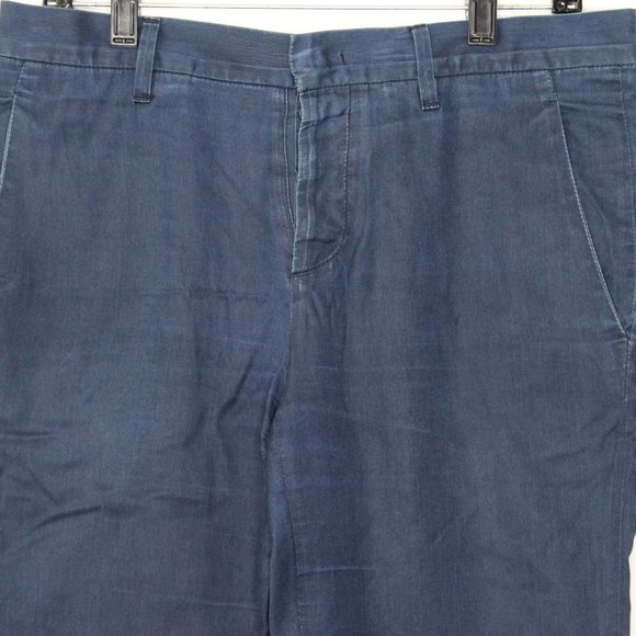 Prada Milano Tight Fit Button Fly Pants F577 - Picture 2 of 9